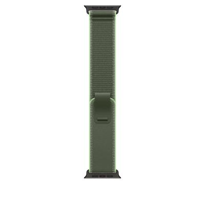 Apple Watch Band - Trail Loop - 49 mm - Groen/Neon - M/L