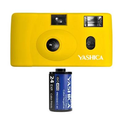 Yashica MF-1 Snapshot Art Camera Y Edition Yellow with 1 Film 400/24