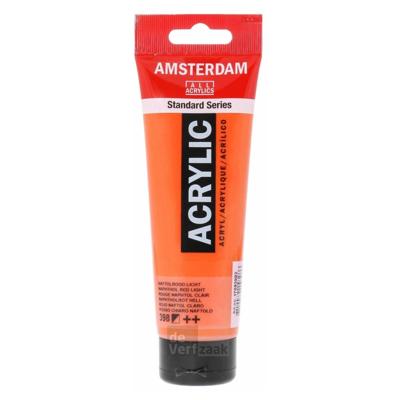 Royal Talens Amsterdam Acrylverf 120 ml - Naftolrood Licht 398