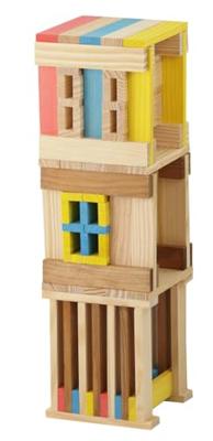 Técap Multicolor - Balanceer- en constructiespel - JEUJURA - 200 stukjes Técap Multicolor - Balanceer- en constructiespel - JEUJURA - 200 stukjes