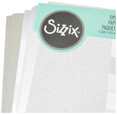 Sizzix • karton pak 20x29cm silver 50pcs