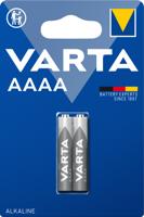 Varta 4061101402 - verpakking met 2 alkalinebatterijen (AAAA, 1,5 V) kleur zilver - thumbnail