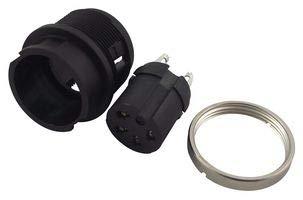 binder 99-0612-00-04 Ronde connector Flensstekker Totaal aantal polen: 4 Serie (ronde connectoren): 678 1 stuk(s)