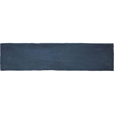 Wandtegel Colonial Marine Glans 7.5x30 cm Glans Donkerblauw Jabo