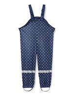 Playshoes regenbroek verstelbaar Stippen Blauw-140 - thumbnail