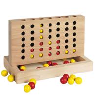 Goki houten vier op een lijn - thumbnail