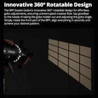 Godox Bowens Mount flitslichtprojectiehulpstuk - thumbnail