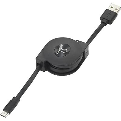 Renkforce USB-kabel USB 2.0 USB-A stekker, USB-micro-B stekker 0.80 m Zwart RF-4352332