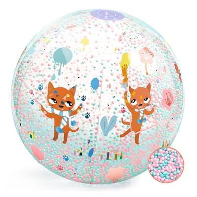 Ballon met gekleurde ballen - DJECO rozen - thumbnail