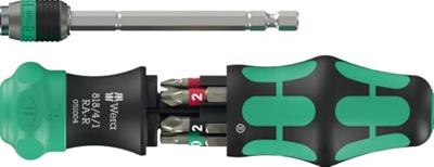 Wera Kraftform Kompakt 20 RA-R Bitschroevendraaier 1/4
