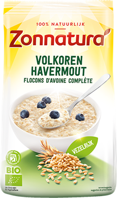 Zonnatura Havermout volkoren bio 300 Gram