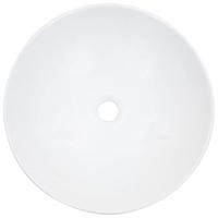 VidaXL Wastafel 41x12,5 cm keramiek wit - thumbnail