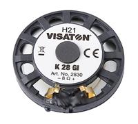 Visaton K 28 GI - 8 Ohm 1.1 inch 2.8 cm Mini-luidspreker 0.5 W 8 Ω - thumbnail