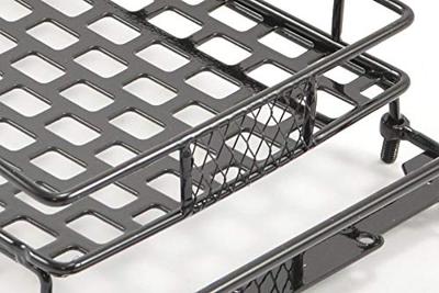 Bagagerek, met 4 lampen, 165x112mm - Zwart