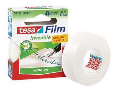 Quantore Onzichtbaar plakband tesa film 19mmx33m Quantore Onzichtbaar plakband tesa film 19mmx33m