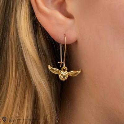 Harry Potter Earrings Golden Snitch