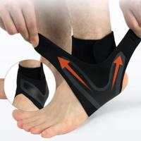 2 stks sport enkel ondersteuning elastische hoge bescherming sport enkel apparatuur veiligheid Running basketbal enkel brace ondersteuning grootte: M - thumbnail