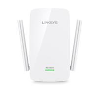 Linksys Re6400-Eu Ac1200 Boost Ex Wi-Fi Repeater, 750 Mbit/S, Dubbelband, Wit - thumbnail