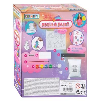 Grafix Gips gieten en schilderen - eenhoorn