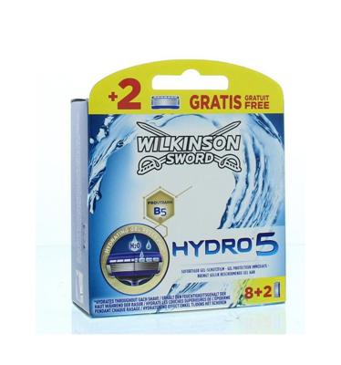 Wilkinson Wilkinson Hydro 5 Scheermesjes 8 + 2 Gratis Wilkinson Wilkinson Hydro 5 Scheermesjes 8 + 2 Gratis
