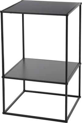 Bijzettafel zwart melamine Nampook - Nampook