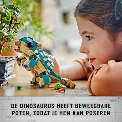 LEGO jurassic world 76962 baby bumpy: ankylosaurus - thumbnail