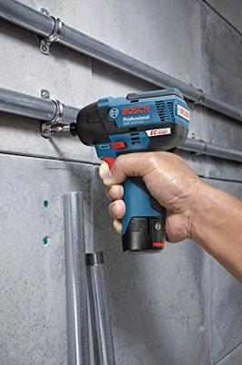 Bosch Blauw GDR 12V-110 Professional Accudraaislagmoeraanzetter SOLO | zonder accu&apos;s en lader in L-boxx - 06019E0003