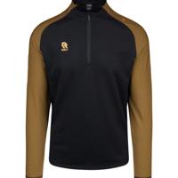 Robey RS3004 Performance Half-Zip Top - Black/Gold - S - thumbnail