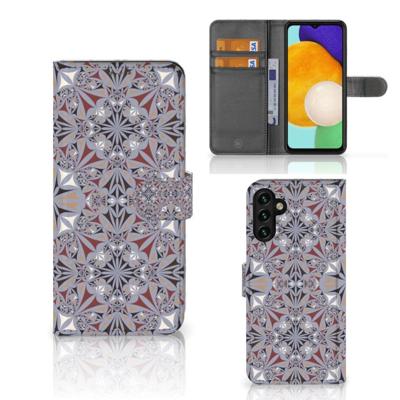 Samsung Galaxy A04s | Samsung Galaxy A13 5G | Bookcase | Flower Tiles
