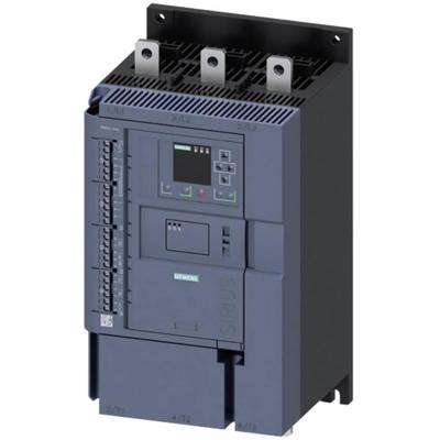 Siemens 3RW5544-6HA06 3RW55446HA06 Softstarter Motorvermogen bij 400 V 132 kW Motorvermogen bij 230 V 75 kW 200 V, 690 V Nominale stroom 250 A