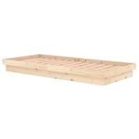 Bedframe massief hout 90x200 cm - thumbnail
