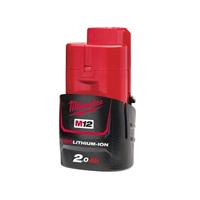 Milwaukee M12 B2 Li-Ion Accu 12V 2.0 Ah - 4932430064 - thumbnail