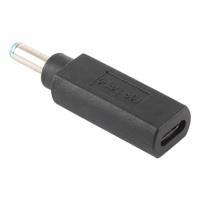 USB-C / Type-C Female naar 4.5 x 3.0mm Male Plug Adapter Connector voor HP - thumbnail
