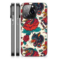 Silicone Back Case voor iPhone 14 Pro Old Skool - thumbnail