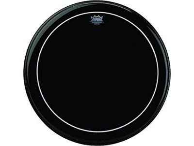 Remo ES-1626-PS Ebony Pinstripe 26 inch bassdrumvel