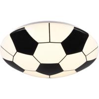 LED Plafondlamp 12W - Warm Wit 3000K - Rond Mat Wit - Kunststof - thumbnail