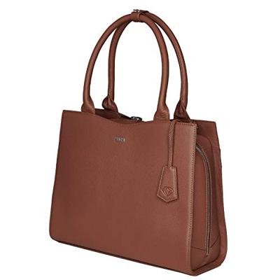 Socha Laptop bag womens Diamond Edition 14"-Cognac - thumbnail