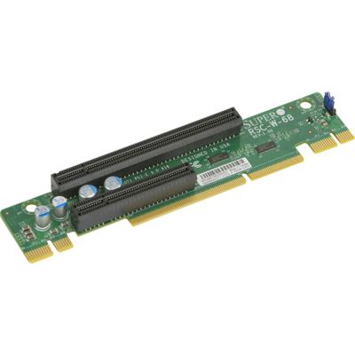 Supermicro RSC-W-68 interne PCI-E x16 (1) PCIe, 1U, WIO, (1) PCI-E x16 (1) PCI-E x8)