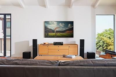 Denon AVR-X1800H 7.2-kanaals AV-ontvanger (model 2023) - 80W/kanaal, draadloos streamen via ingebouwde HEOS, wifi en Bluetooth, ondersteunt Dolby Vision, HDR10+, Dynamic HDR en domoticasystemen