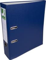 Q-CONNECT ordner, voor ft A4, uit PP en papier, met beschermrand, rug van 8 cm, donkerblauw - thumbnail