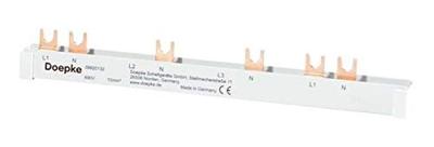 Doepke 09920132 DOEPKE DAFFD verzamelrail B G1 2E-3/N/S-10 Phase busbar 63 A 690 V 1 stuk(s) Doepke 09920132 DOEPKE DAFFD verzamelrail B G1 2E-3/N/S-10 Phase busbar 63 A 690 V 1 stuk(s)