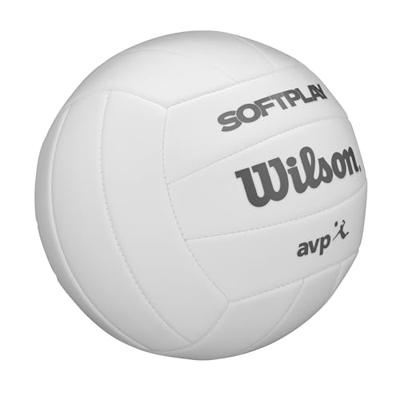 Beachvolleybal Wilson Avp Soft Play Vb White Wit Imitatieleer Maat 5 (Één maat)