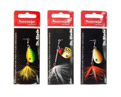 Rozemeijer Dr. Blade 3,7Gr Size 3 Spinner Speckled Red Head