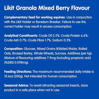 Likit Mixed Berry Granola - thumbnail