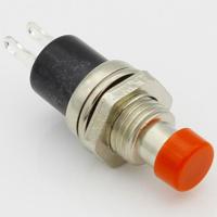 10 STKS 7mm thread Multicolor 2 pinnen kortstondige drukknop schakelaar (rood) - thumbnail