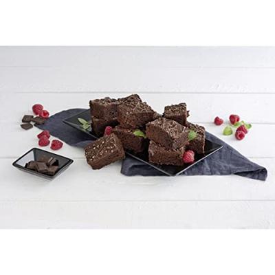 Zenker brownie bakvorm black metallic 27x26x5cm