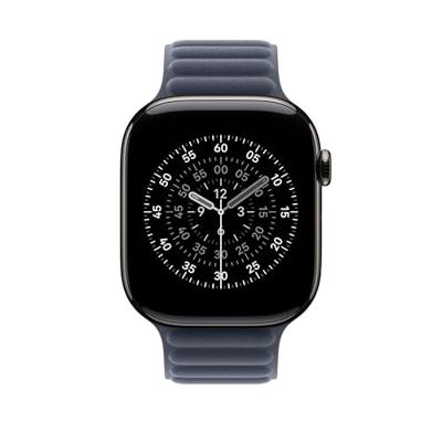 Apple Watch Band - Magnetic Link - 46 mm - Marineblauw - M/L