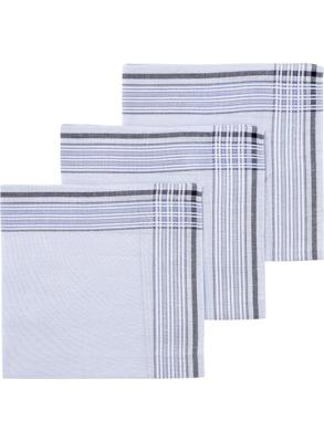 HEMA Zakdoeken blauw 40x40 - 3 stuks (blauw)