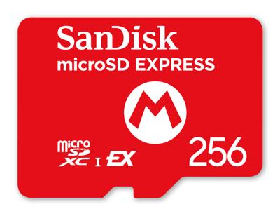 Sandisk 256GB Micro SD Express-geheugenkaart voor Nintendo Switch 2