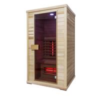 Infraroodsauna Elite Wellness Premiumline Finland 110x100x200 cm Red Cedar Hout - thumbnail
